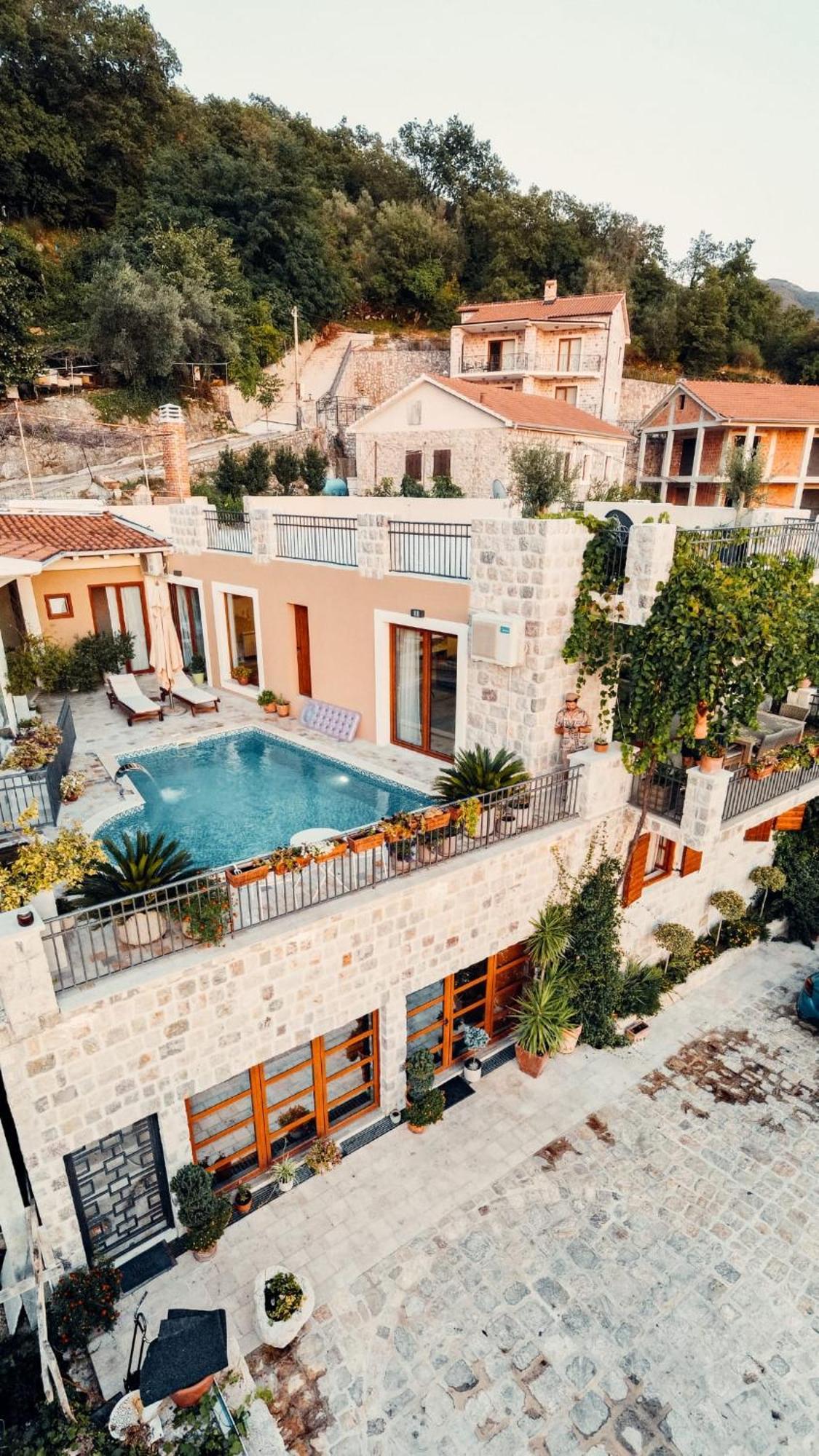 Villa Nikoleta Kotor Bagian luar foto
